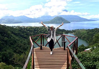 Duh Indahnya Danau Laguna Ngade di Ternate Utara, Bikin Zaskia Sungkar Jatuh Hati 