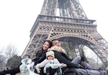 Serunya Busana Kembaran Liburan Keluarga Ruben Onsu dan Sarwendah, Bajunya Thalia Onsu Lucu Banget! 