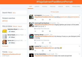 #RajaSalmanPastiBelumPernah, Jadi Trending Topic, Ini 10 Kicauannya dijamin Ngakak