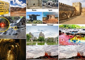 Inilah 8 Keajaiban di Bumi yang Masih Sulit Dijelaskan, Ada yang Mistis Ada Pula Darah Terjun