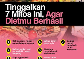 Tinggalkan 7 Mitos Ini, Agar Dietmu Berhasil