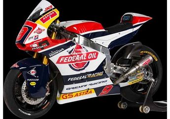 Pabrikan Asal Indonesia Jadi Sponsor, Sayangnya Pembalap Belum Masuk Tim Federal Oil Gressini Moto2   