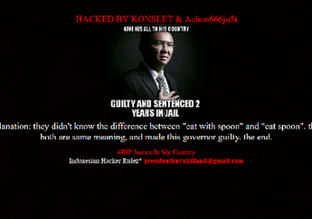 Situs Pengadilan Negeri Diretas, Ketika Dibuka yang Muncul Gambar Ahok