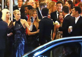 FOTO: Aw! Bertatap Mata, Katy Perry dan Orlando Bloom Terlihat Canggung