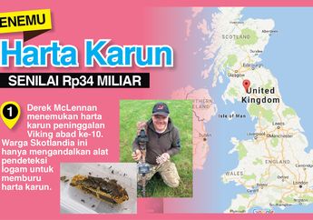 Pemburu Asal Skotlandia Ini Mendadak Kaya Karena Bersedia Melaporkan Artefak