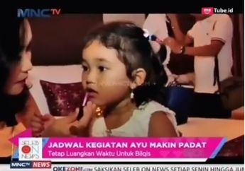 Netizen Geram, Masih Kecil Bilqis Sudah Diajari Dandan oleh Ibunya