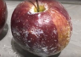 Awas Pestisida dan Lilin di Kulit Buah Apel, Begini Cara Membersihkan