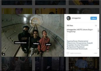 Dicari 3 Remaja yang Berfoto di Terowongan Proyek MRT, Nah Lho!