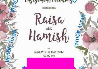 Ini Video Kedatangan Hamish Daud di Kediaman Raisa Andriana