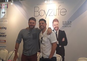Menjelang Konser Boyzlife, Brian McFadden Hanya Tidur 1 Jam!