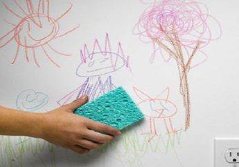 Dinding Rumah Kotor dengan Coretan Krayon? Yuk Atasi dengan Cuka