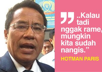 Jenguk Jupe di RSCM, Hotman Paris Pun Terpaksa Menahan Tangis