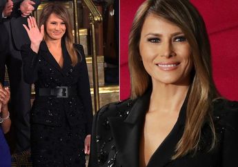 Kaya Raya & Berkuasa, Ibu Negara Amerika Melania Trump Lagi-lagi Diboikot Perancang Busana