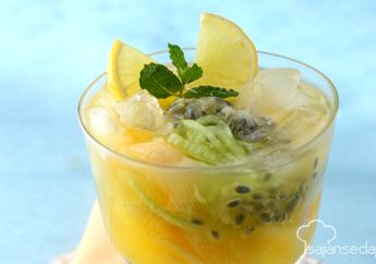 Resep - Es Buah Blewah Segar, Enak Diseruput Kapan Saja