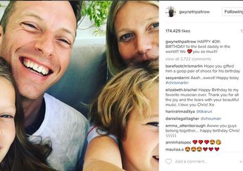 Ucapan Selamat Ulang Tahun Gwyneth Paltrow Untuk Mantan Suami dan Kekasih Baru