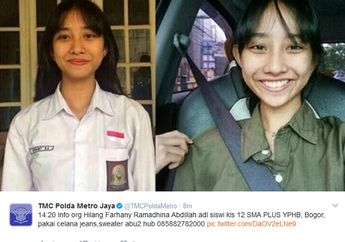  Syukurlah...Siswi Bogor yang Hilang Itu Ditemukan Polisi di Sekolah