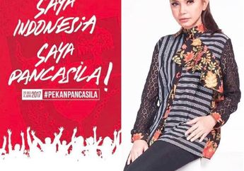 Wow, 4 Orang Terkenal Ini Kompakan Saat Hari Pancasila... Ini Dia!