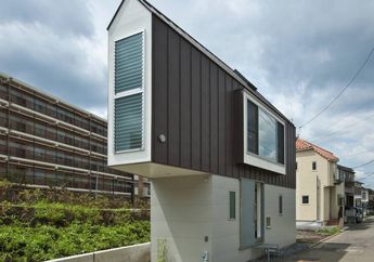 Inilah Rumah Imut Di Jepang. Meski Imut Masih Punya Ruang Bermain.