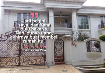 Yana Zein Hanya Meninggalkan Sebuah Rumah Kepada Kedua Anaknya, Ternyata Rumahnya Bukan Hanya Milik Yana