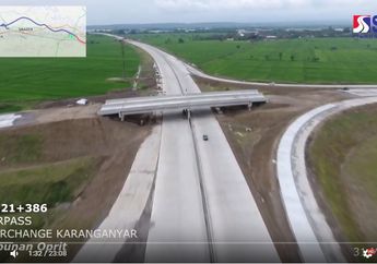Hindari Macet, Pemudik Arah Madiun Bisa Lewati Tol Solo-Kertosono, Ini Penampakannya
