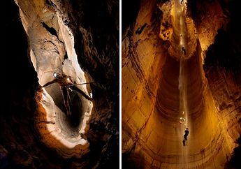 Indah dan Mengerikan, Di Gua Terdalam Ini Kita Bisa Masuk 2,2 KM Ke Perut Bumi