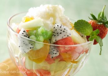 Resep - Cuma 20 Menit Kamu Bisa Nikmati Kesegaran Es Buah Saat Buka Puasa