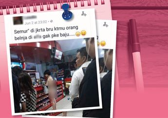 Sempat Direkam Netizen, Minimarket Ini Kedatangan Konsumen Wanita Tak Berbusana!