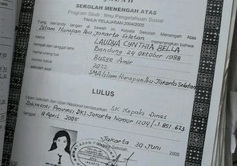 Kamu Bisa Lihat Ada Kejanggalan Dalam Ijazah Laudya Cynthia Bella?