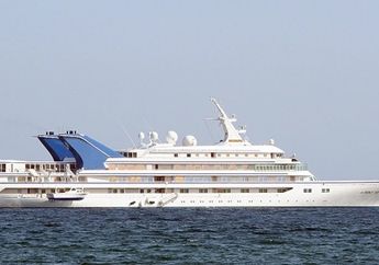 Seandainya Raja Salman Membawa Yacht Prince Abdulaziz, Beginilah Penampakannya