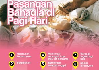 Ingin Jadi Pasangan Bahagia? Lakukan 8 Rutinitas Ini di Pagi Hari