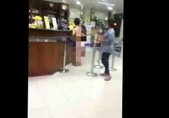 Keanehan Wanita Bugil yang Belanja di Jakarta Ini Menimbulkan Banyak Pertanyaan