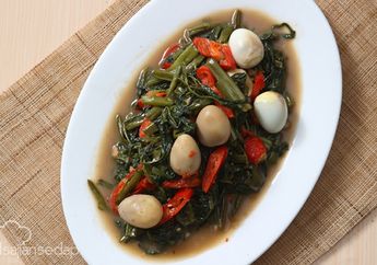RESEP - Mau Makan Sahur Ala Sunda, Coba Deh Bikin Kangkung Tauco! Simpel Kok
