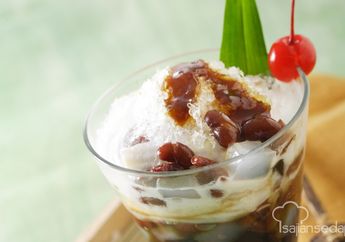 Resep - Cuma 20 Menit, Es Campur Kacang Merah Siap Disantap Saat Berbuka