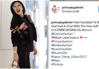 Kocak! Ini Dia Jargon Lucu Baru Princess Syahrini: &ldquo;Cucokkk Meong&rdquo;