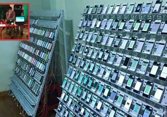 Miris, Pabrik Like Palsu Sosmed Terbongkar, Pakai 474 iPhone dan 347 Ribu Kartu SIM