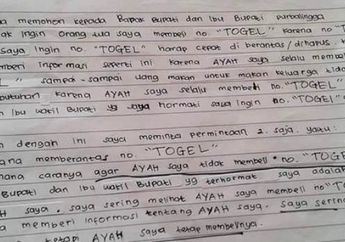 Sedih, Bocah di Purbalingga Ini Kelaparan dan Protes Ke Bupati Akibat Bapaknya Hobi Judi Togel