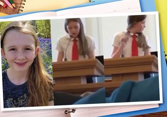 Lampiaskan Testimoninya di Atas Mimbar Gereja, Gadis Ini Picu Pro Kontra Pendapat Publik