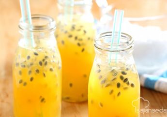 RESEP - Segarnya Orange Punch Markisa Bikin Tenggorokan Lega