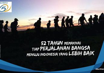 Harian Kompas Ultah ke 52, Jurnalisme Jokob Oetama Memulainya hingga Dapat Melintasi 3 Zaman... Salut! 