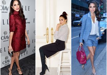 Intip Modisnya Gaya Meghan Markle: Janda Cantik Pacar Pangeran Harry Calon Putri Kerajaan Inggris