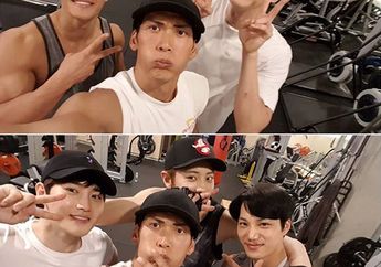 Ternyata Seleb EXO Ini Hobby Nge-Gym Bareng Loh, Yuk Intip Keseruannya!