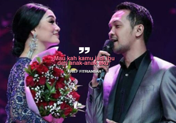 Wow, Sedang Konser Dangdut, Zaskia Gotik Dilamar Sang Kekasih 