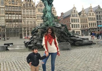Carissa Puteri Manjakan Buah Hati Berlibur ke Belgium, Intip Yuk Keseruannya!