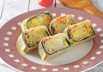 RESEP - Cuma 20 Menit Tamago Sayur Gulung Siap Jadi Teman Pagimu