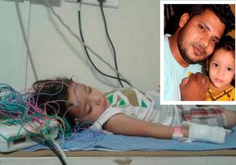 Sedih! Anak Perempuan Cantik Ini Miliki Keanehan, Dari Matanya Bisa Keluarkan Cairan Seperti Ini