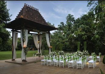 Lokasi dengan Nuansa Alam Terbuka dan Romantis di Plataran Cilandak Menjadi Pilihan Tyas Mirasih Gelar Akad Nikah
