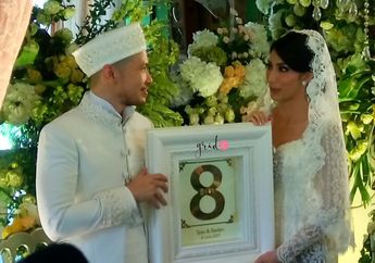 Angka Sakral 8 Bagi Pernikahan Tyas Mirasih dan Raiden Soedjono Miliki Arti Ini