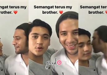Berikan Dukungan, Giorgino Abraham Saling Cium Pipi Dengan Ammar Zoni di BNN Simak Videonya