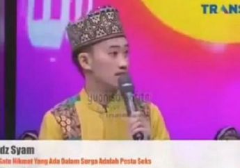 Enak Banget! Tinggal Bikin Video dan Ngaku Salah, Setelah Isi Ceramah Ustaz Syam Menyoal Pesta Seks di Surga