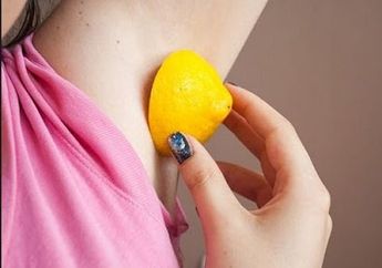 3 Cara Mudah Menghilangkan Bau Badan dengan Bahan Alami Buah Lemon